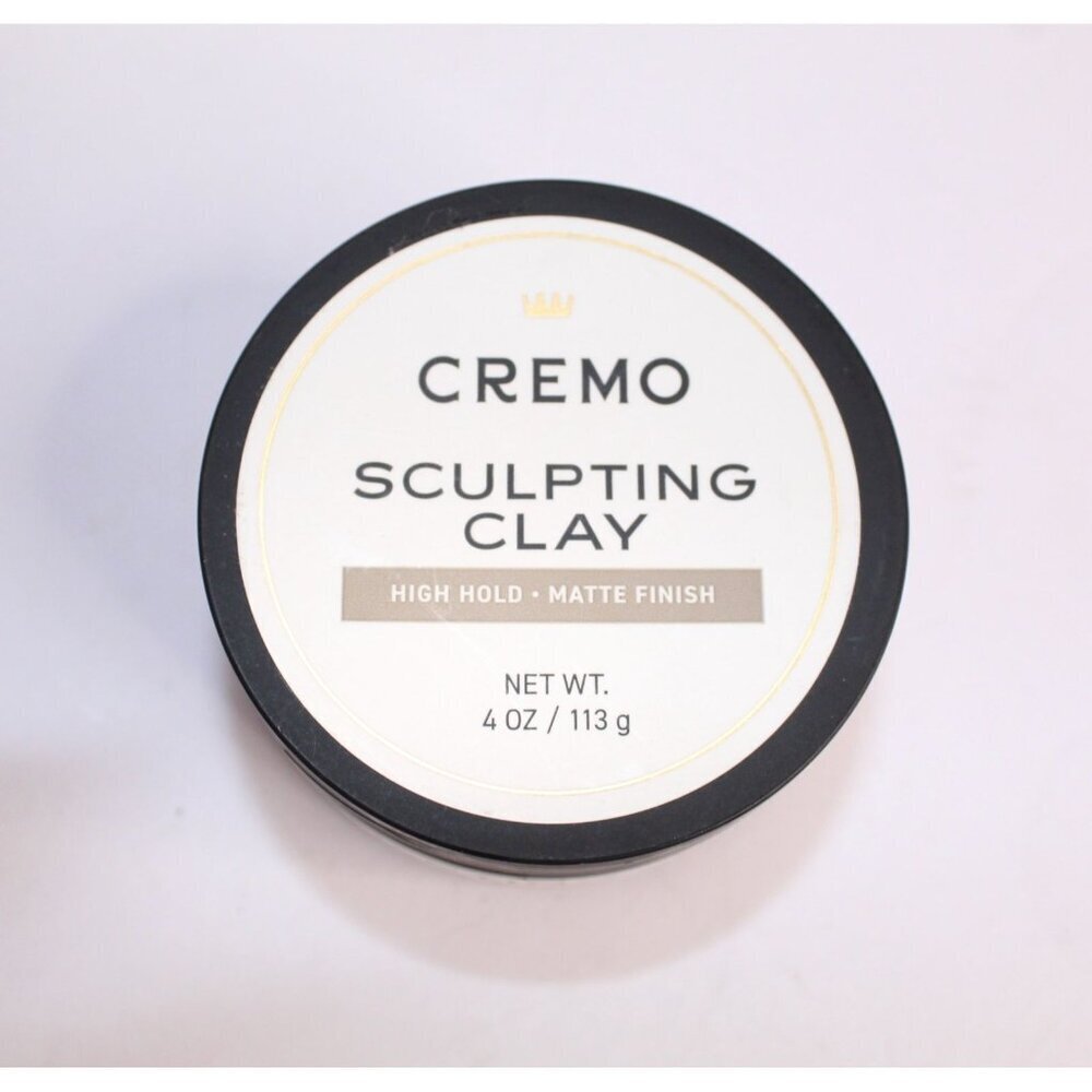 Cremo Sculpting Clay High Hold‎ Matte Finish 4 oz. New Unopened